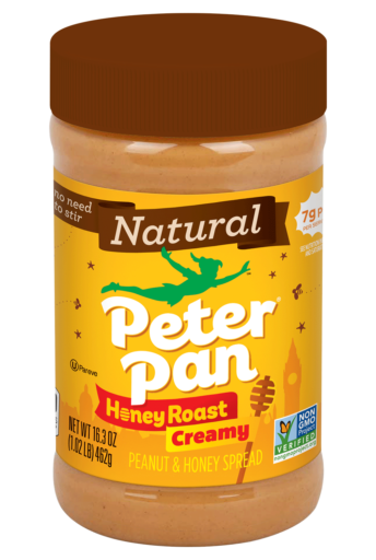 Peter Pan Natural Honey Roast Creamy Peanut Spread