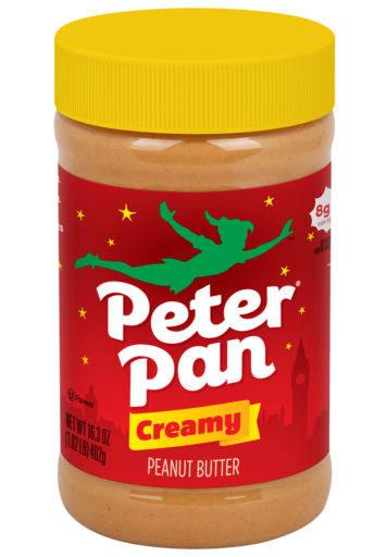 Peter Pan Creamy Peanut Butter Packaging